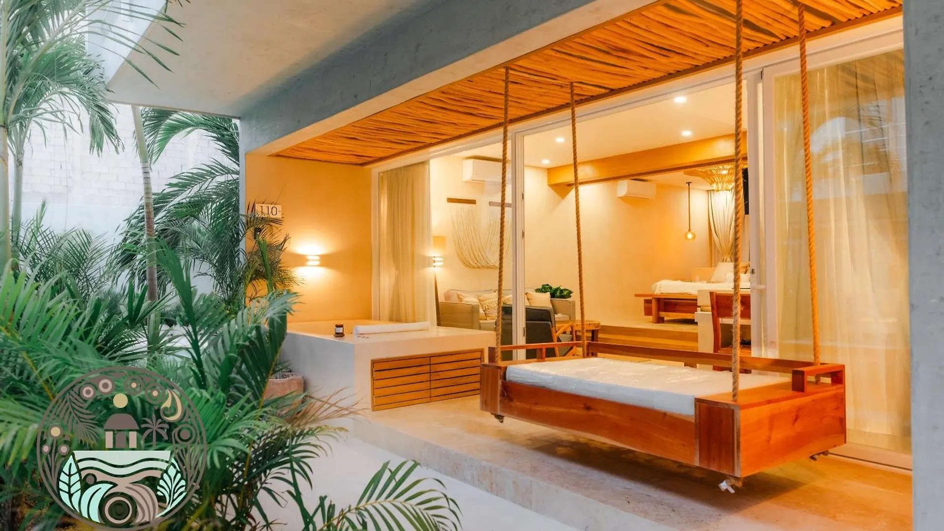 New Sanctuary With A Jacuzzi And Private Tub In The Jungle Apartment Tulum